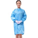 ESD Lab Coat Manufacturer - Garment Cleanroom Clothes Antistatic Anti-shrink Dutyproof Uniform Anti-static Robe