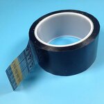 ESD Self Adhesive Tape Manufacturer - Clear Sliver PET Yellow Black Grid EMI Shield Conductive Protective Low Static