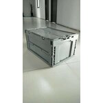 Foldable Plastic Crate Manufacturer - Large with Stackable Turnover Box and Lid Industrial Moving