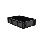ESD Plastic Tote Box Manufacturer - New European Standard Anti-Static Static Dissipative with Lid