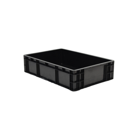 ESD Plastic Tote Box Manufacturer - New European Standard Anti-Static Static Dissipative with Lid