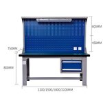 Laboratory Furniture Manufacturer - Hot 20MM Ceramic Lab Worktop 1.2MM All Steel Cabinet Body Modern Fuma Wheel