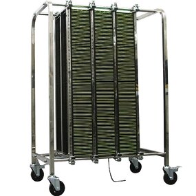 ESD PCB Storage Cart Manufacturer - Conductive Wheel Plastic for PCBA Magazine Trolley
