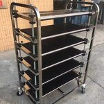 ESD Magazine Rack Manufacturer - SMT Antistatic Electronic Plastic for PCB Storage Cart