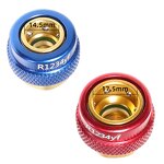 Automotive AC Valve Core Tool Set Manufacturer - for R134A R1234YF Standard and JRA Couplers