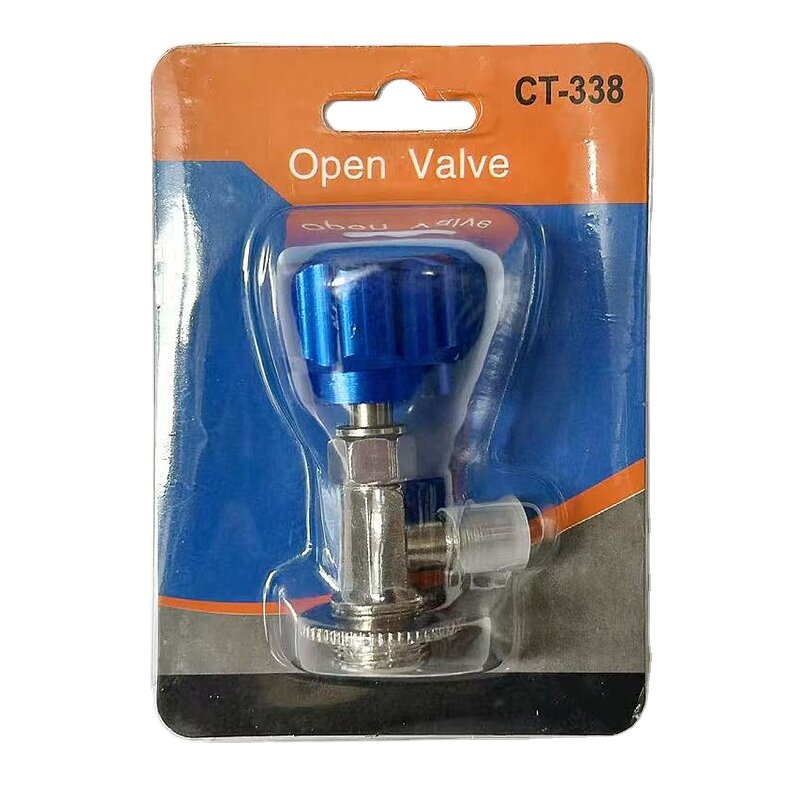 Refrigerant Can Tap Dispensing Valve Manufacturer - M12 1/4 for R12 R22 R600a Gas Bottle