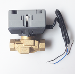 Motorized Two Port Valve Manufacturer - DN25 3/4 Model VC 6013 Brass Modulating 220V