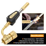 Brass MAPP Gas Torch Manufacturer - Turbo Propane for Soldering Brazing Welding Plumbing