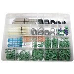Rubber O-Ring Assortment Kit Manufacturer - 225Pcs 18Sizes Nitrile Sealing Washer Gasket Box