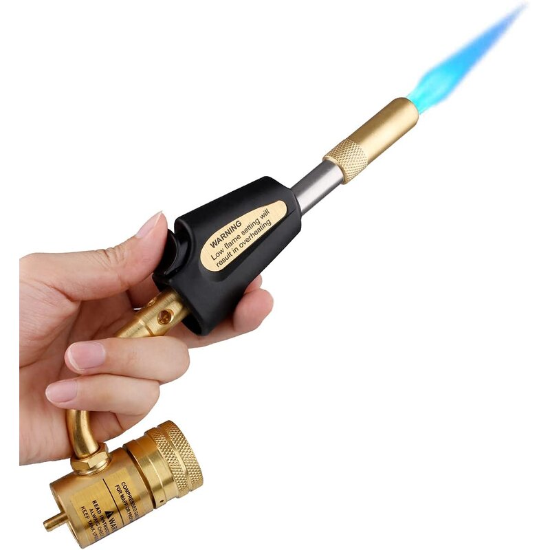 Brass MAPP Gas Torch Manufacturer - Turbo Propane for Soldering Brazing Welding Plumbing