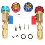 Automotive AC Valve Core Tool Set Manufacturer - for R134A R1234YF Standard and JRA Couplers