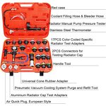 Cooling System Pressure Tester Manufacturer - 28PCS Auto with Coolant Refill Tool Kit