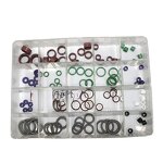 Rubber O-Ring Assortment Kit Manufacturer - 225Pcs 18Sizes Nitrile Sealing Washer Gasket Box