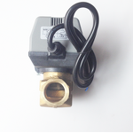 Motorized Two Port Valve Manufacturer - DN25 3/4 Model VC 6013 Brass Modulating 220V