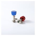 Refrigerant Can Tap Dispensing Valve Manufacturer - M12 1/4 for R12 R22 R600a Gas Bottle