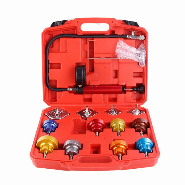 Radiator Pressure Tester Manufacturer - 14PCS Automotive Manual Pump for Cars Motorcycles Trucks