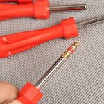 Brass Access Valve Manufacturer - 410A SEA 1/4 with Easy Core Remover Plastic Handle