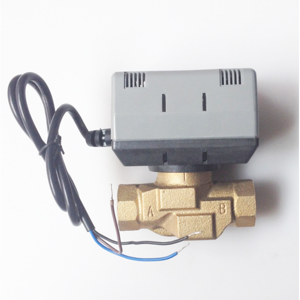 Motorized Two Port Valve Manufacturer - DN25 3/4 Model VC 6013 Brass Modulating 220V