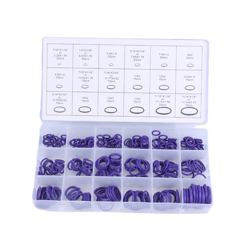 Rubber O-Ring Washer Kit Manufacturer - 270pcs Hydraulic Machinery Gasket Seal Assortment