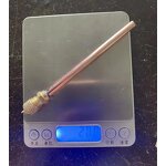 Brass Access Valve Manufacturer - for Air Conditioner Service Charge Needle Tube 100mm