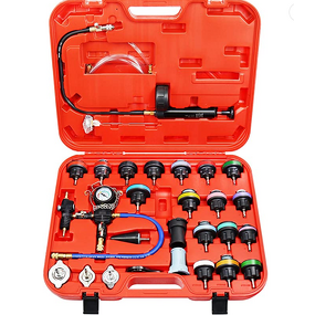 Cooling System Pressure Tester Manufacturer - 28PCS Auto with Coolant Refill Tool Kit