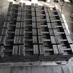 Cast Iron Counterweight Block Manufacturer - Stackable 20kg Elevator Crane Weight for Crane