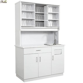 理发店设备生产商-最新时尚黑色洗发单元沙龙椅美发沙龙家具套装