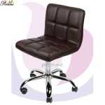 Nail Technician's Stools Manufacturer - Luxury Synthetic Leather Beauty Salon Round Pumpkin Pedicure
