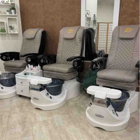 Foldable Pedicure Chair Manufacturer - Professional Used Beauty Footbath Clearance with Storage