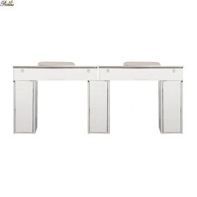 Manicure Work Station Manufacturer - Latest Fashion Nail Beauty Salon Furniture Package with Chair