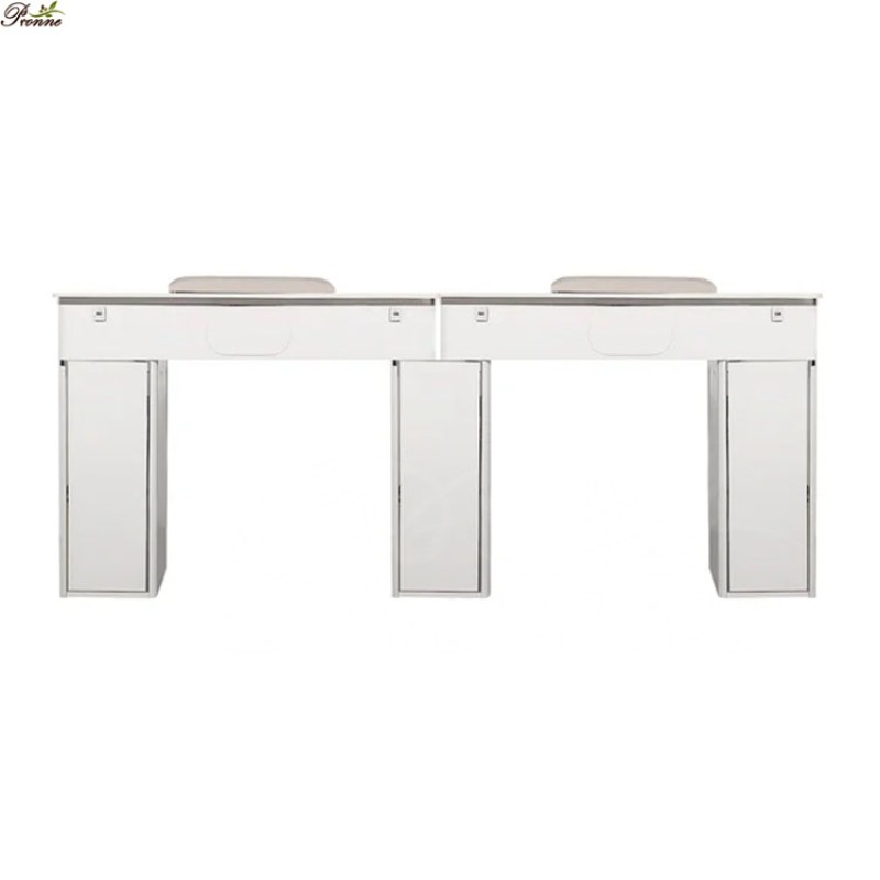 Manicure Work Station Manufacturer - Latest Fashion Nail Beauty Salon Furniture Package with Chair