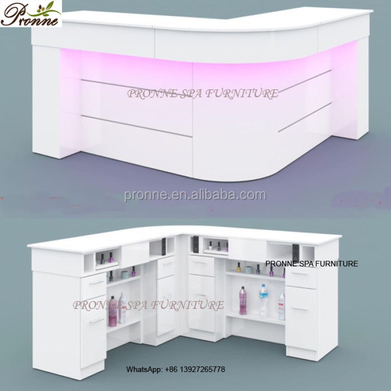 Curve Nail Bar Table Factory - Wholesale High Quality Commercial Nail Salon Furniture with Ventilation