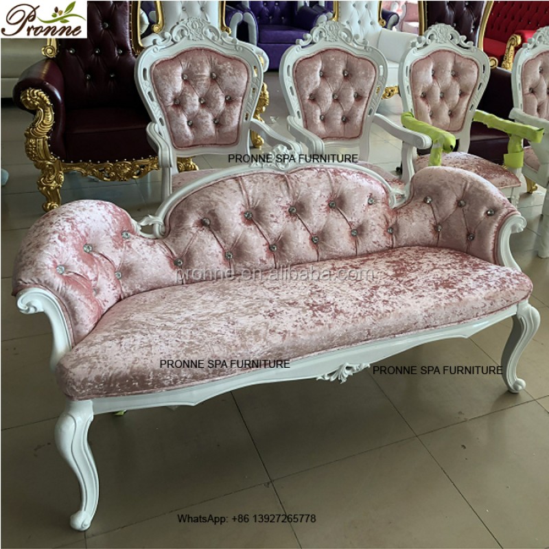 Waiting Room Sofa Factory - Modern Luxury European Style Beauty Salon Reception Sofa