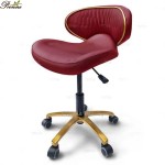 Rotating Nail Chair Manufacturer - Light Grey Beauty Salon Hot Sale Technician Chair
