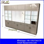 Glass Display Case Factory - Nail Salon Furniture Beauty Spa with Storage Case