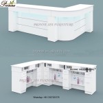 弧形美甲吧桌源头工厂-批发高品质商业美甲沙龙家具含通风