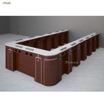 Portable Manicure Table Factory - Unique Design Nail Salon Furniture Custom Made Bar Station Wholesale
