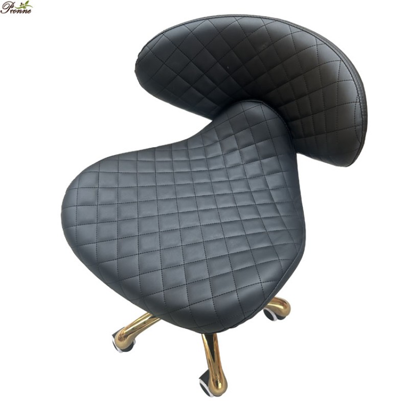 Office Work Tech Chair Factory - Pronne Fashion Modern Casual Lift Master Chair Beauty Salon Chair Black