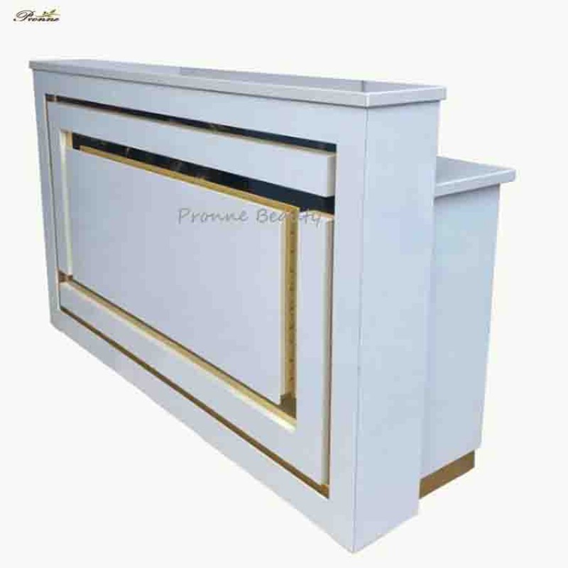 Spa Front Desk Manufacturer - Salon Spa Beauty Shop Barber Store Customized Hot Sale Pink Wholesale