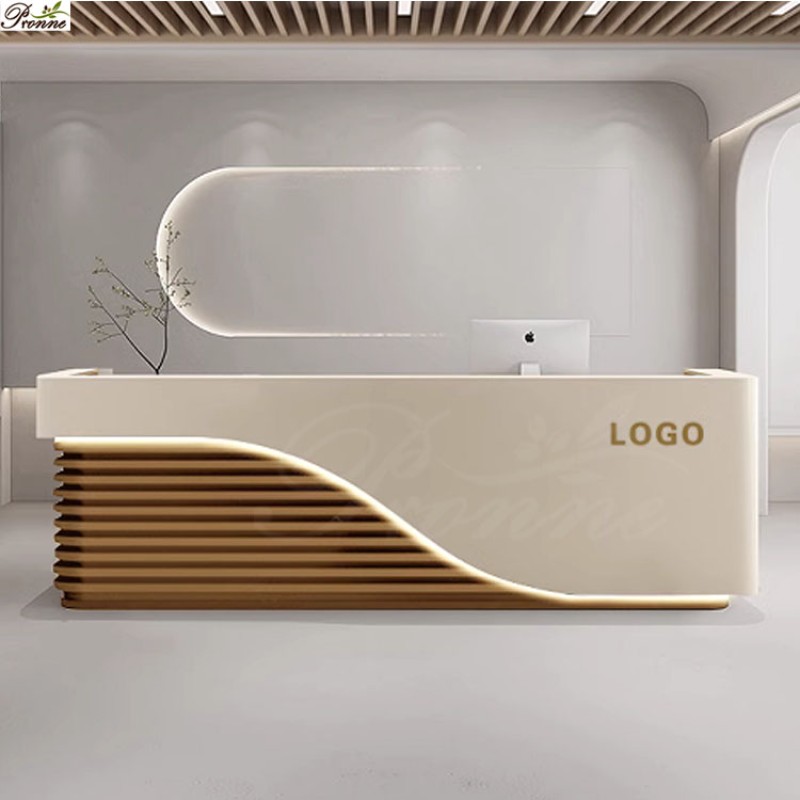 Front Desk Manufacturer - High End Customized Beauty Salon Barber Shop Office Desk Store