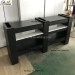 美甲烘干桌源头工厂-二手沙龙美容现代白色大理石出售