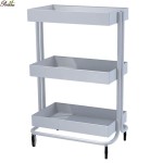 Utility Storage Carts Factory - New Fashion Style Hair Salon Furniture Three-story with Drawer