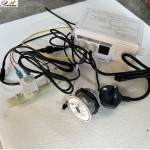 双水槽梳妆台源头工厂-优雅高端美甲沙龙浴室大理石柜盆
