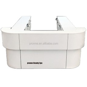 U Shaped Nail Bar Table Manufacturer - Used Nail Salon Equipment Custom Made Long for Manicure