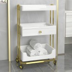 Salon Trolley Carts Manufacturer - China Manufacturer Cheap Price Spa Salon with 2 Drawers Barbershop Locker