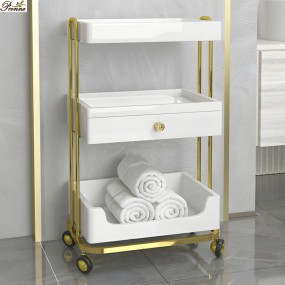 Salon Trolley Carts Manufacturer - China Manufacturer Cheap Price Spa Salon with 2 Drawers Barbershop Locker