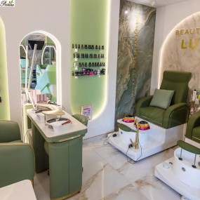 Pedicure Chair Manufacturer - European Style Deluxe Leisure Sofa Pink for Girls Massage