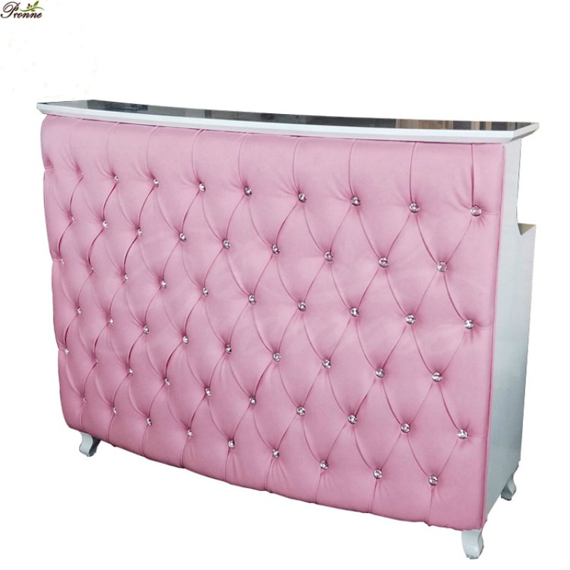 Reception Desk Factory - Modern Design Durable Cash Register Beauty Salon Nail Bar 2 Person