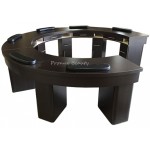 Portable Manicure Table Factory - Unique Design Nail Salon Furniture Custom Made Bar Station Wholesale