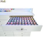 Polish Powder Cabinet Factory - Beauty Salon Store Wholesale Customized Antique Wooden Storage